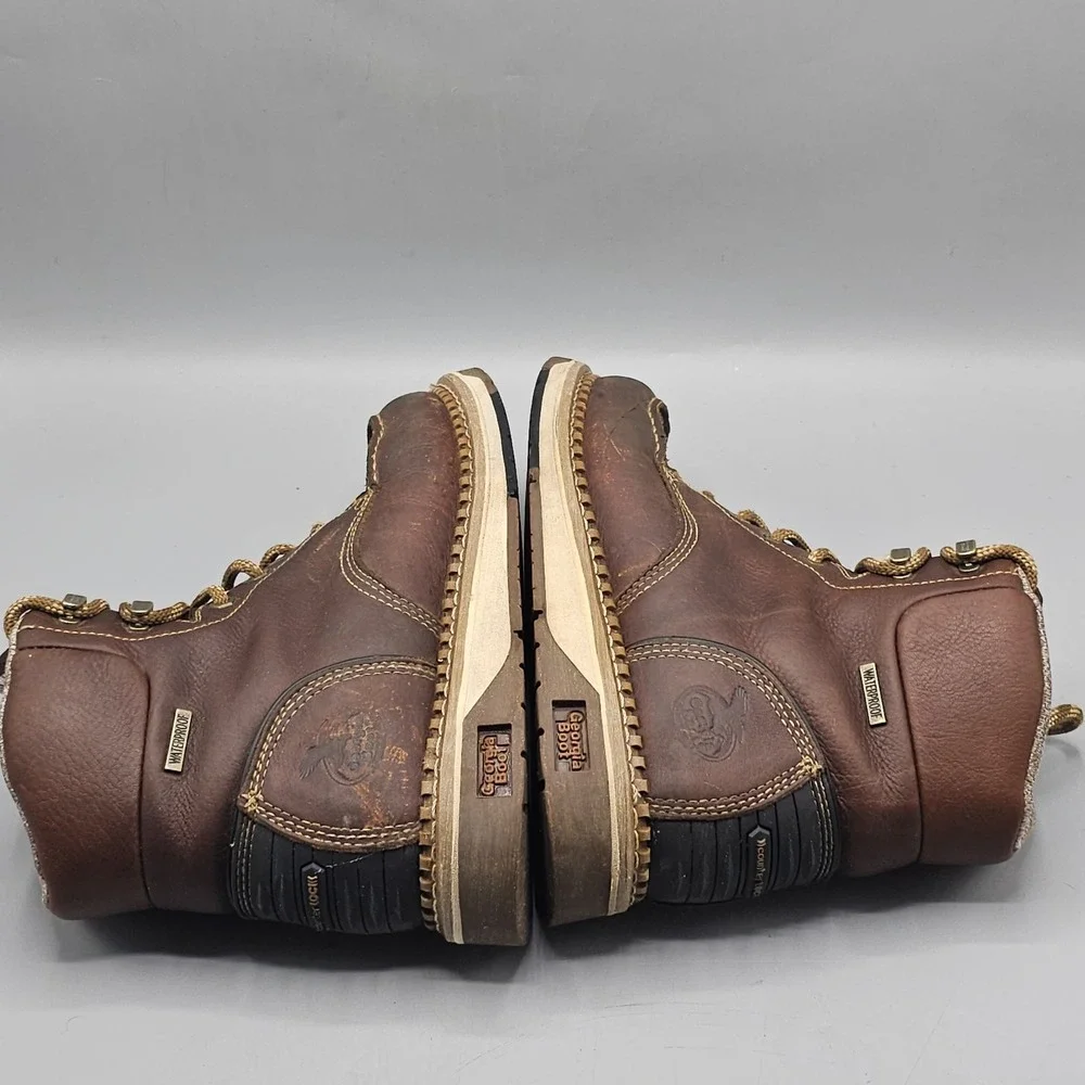 Georgia Boot AMP LT Wedge Waterproof Moc-Toe Work Boot Size 9.5 W GB00429 2024